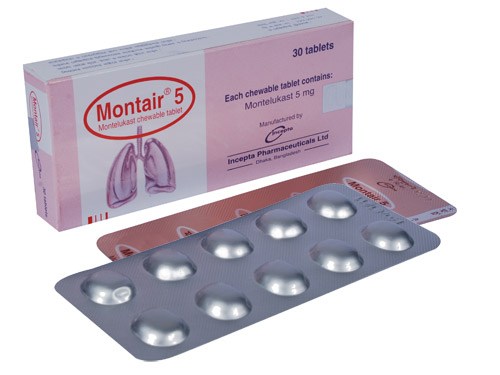 Picture of Montair 4 Chewable Tablet